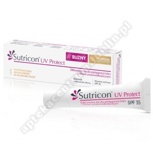 SUTRICON UV Protect - silikonowy Żel do pilęgnacji blizn, SPF35, 15ml-