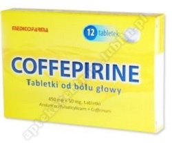 Coffepirine Tabletki od bólu gło 12 tab