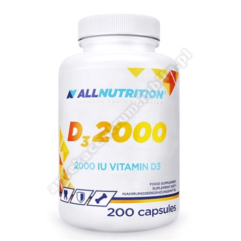 Allnutrition D3 2000 kaps. 200 kaps.