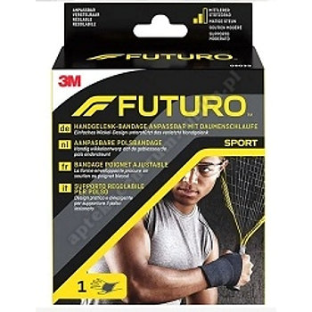 Futuro Sport, opaska stabilizująca na nadgarstek i kciuk, czarna, rozmiar uniwersaly, 1 sztuka