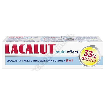 LACALUT MULTI-EFFECT 33% GRATIS pastadozęb