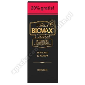 BIOVAX Glamour maseczka do włosów Caviar 125ml