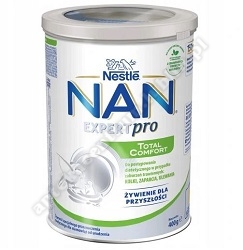 Nestle NAN Expert Total Comfort, w przypadku zaburzeń trawiennych dla niemowląt od urodzenia, 400 g