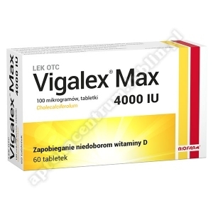 Vigalex Max tabl. 4 000 I.U. 60 tabl.