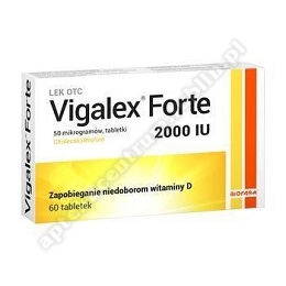 Vigalex Forte tabl.  2 000 I. U.  60 tabl. 