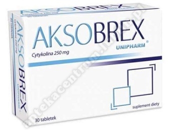 Aksobrex Unipharm tabl. 30 tabl- data ważności 31.01.2023r- dostępne 2 op