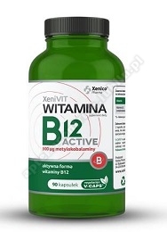 Witamina B12 Active Methylocobalamin 500mc 90 kaps.