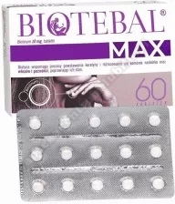 Biotebal Max tabl. 0,01 g 60 tabl.