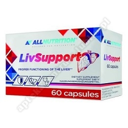 Allnutrition Livsupport kaps. 60 kaps wsparcie pracy wątroby