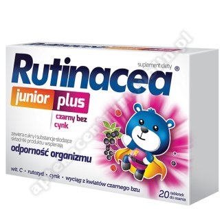 Rutinacea Junior Plus tabl.do ssania  20 tab.
