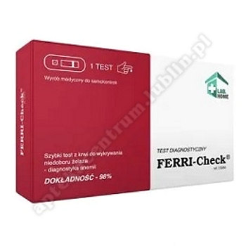FERRI-Check Test niedobór żelaza (anemia) 