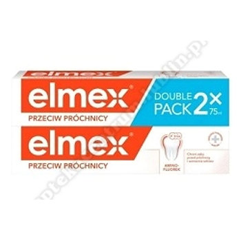 ELMEX STANDARD Pasta do zęb. p/próchnicy Duo 2 szt.75 ml