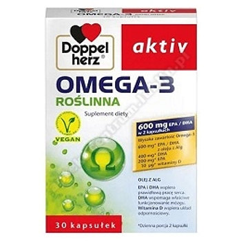 Doppelherz aktiv Omega-3 Roślinna kaps. 30