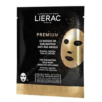 LIERAC PREMIUM złota maska 20 ml+ próbki !!!