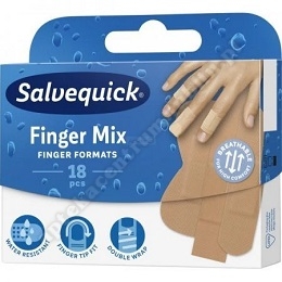 Plast.SALVEQUICK Finger Mix 18 szt.