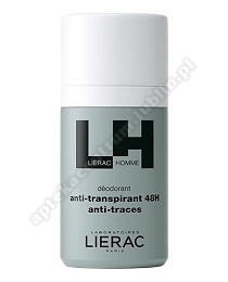 LIERAC HOMME Dezodorant 48h antyperspirant 50 ml+ próbki !!!