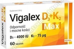 Vigalex D3 + K2 Max tabl. 60 tabl.