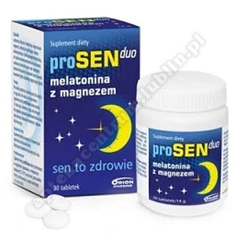 ProSEN Duo melatonina z magnezem tabl. 30t