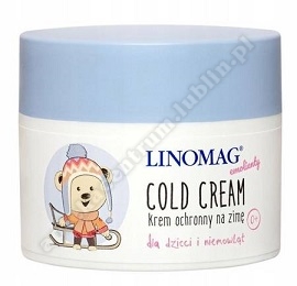 LINOMAG COLD CREAM Krem ochronny na zimę dla dzieci i niemowlat 50 ml