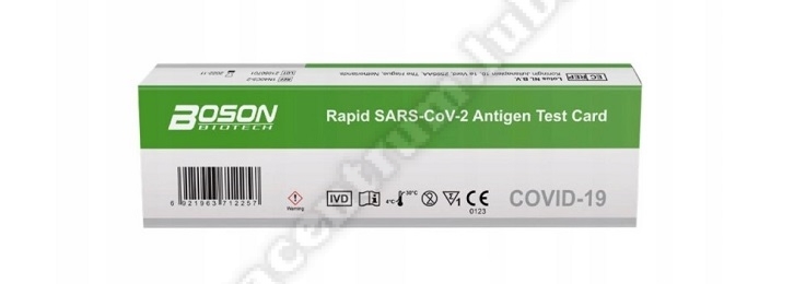 Test Covid Rapid SARS-CoV-2 Antigen Card REF 1N4