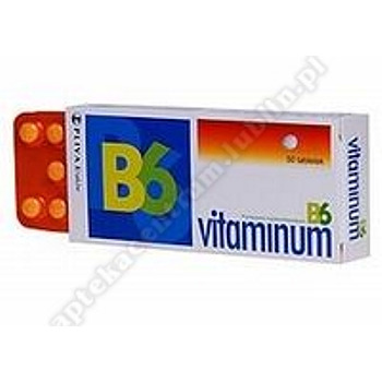 Vitaminum B 6 tabl. 0. 05 x 50 tabl.  0, 05g 5