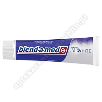 BLEND-A-MED 3D White Pasta d/zębów 100ml SUPER CENA d. w. 2023. 08. 31