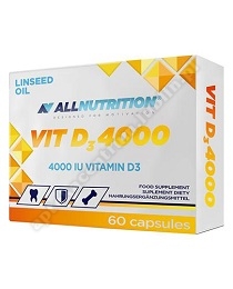 Allnutrition D3 4000 kaps. 60 kaps.