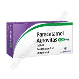 Paracetamol Aurovitas tabl. 0,5 g 50 tabl.