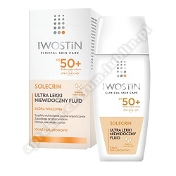 IWOSTIN SOLECRIN Ultra Lekki Niewidoczny SPG 50+, 40 ml