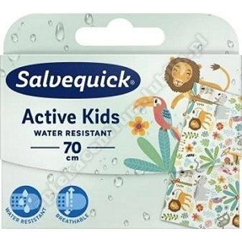 Plast.SALVEQUICK Active Kids 70 cm plast. 