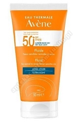 AVENE Fluid bardzo wysoka ochrona SPF50+50 ml