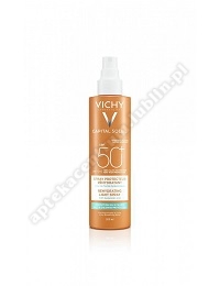 VICHY CAPITAL SOLEIL CELL PROTECT UV Spray+kosmetyczka GRATIS !!!