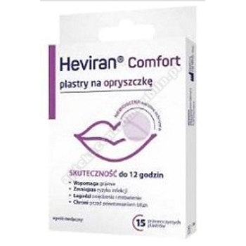 Heviran Comfort Plastry na opryszczkę 15sz