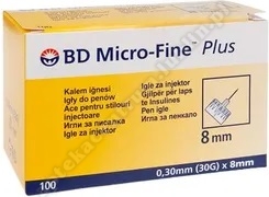 BD MICRO-FINE PLUS Igły do Penów 0, 30 x 8 
