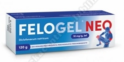 Felogel NEO żel 0, 01 g/g 120 g (tub. )