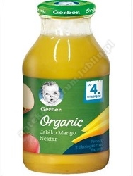Gerber Organic Nektar jabłko mango 200ml