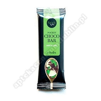 LEVANN Baton Pocket Choco Bar Mint&Lime in chocolate 35 g