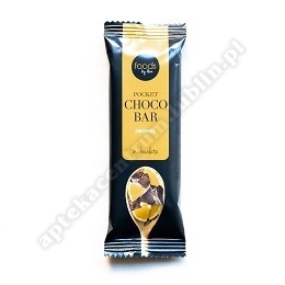 LEVANN Baton Pocket Choco Bar Orange in chocolate 35 g-data waznosci 25. 04. 2023- dostepne  2 op