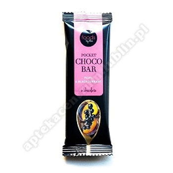LEVANN Baton Pocket Bar Śliwka & Czarna porzeczka w czekoladzie 35 g