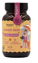 LEVANN Summer Skin,  kaps. ,  60 szt (Witaminy Zdrowa Skóra Lato)