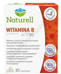 Naturell Witamina B ACTIVE kaps. 30kaps.
