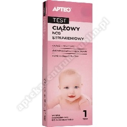 Test ciążowy hCG płytkowy APTEO 1 szt.  *