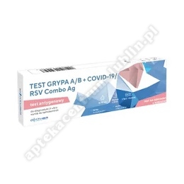 Test Grypa A/B + COVID-19/RSV Combo Ag 1sz