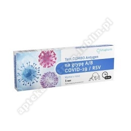 Test Combo Antygen na grypę  A/B+COVID-19/ RSV 1 szt.