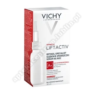 VICHY LIFTACTIV SPECIALIST RETINOL Serum 30 ml +VICHY LIFTACTIV SPECIALIST Krem B3 SPF50  15 ml Grat