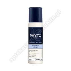 PHYTO SOFTNESS Suchy szampon dla każdego rodzaju włosów n75 ml