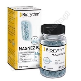 Biorythm MAGNEZ B6 kaps. 30 kaps.