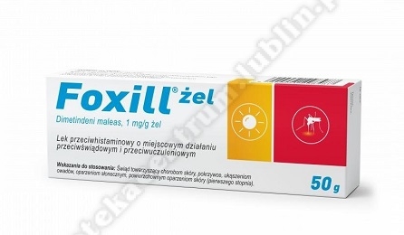 Foxill żel 1 mg/g 1 tub. po 50 g