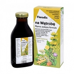 Floradix na Wątrobę płyn 250 ml