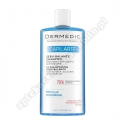 DERMEDIC CAPILARTE Szampon SEBU-BALANCE 300 ml+próbki szamponu Gratis !!!